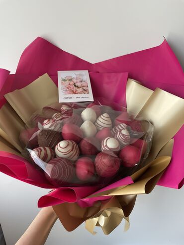 Кондитерские изделия, сладости: Клубника и Финики в шоколаде Подарок на 8марта Заранее оформляйте — 27