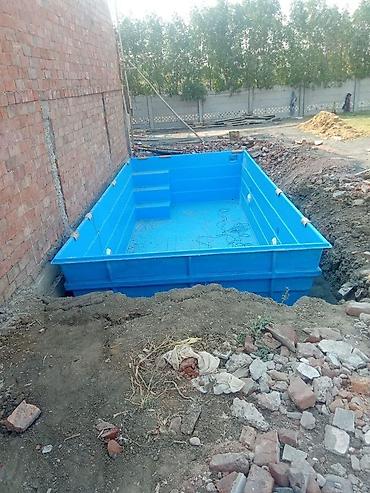 uzun cəkmə: Fiberglas hovuz kasetləri 1- kv metri - 110 manata hazırlanır — 5