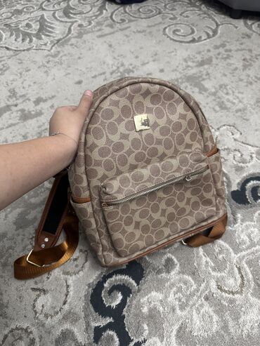 сумка goyard: Рюкзак, Материал: Экокожа, Женские, Б/у