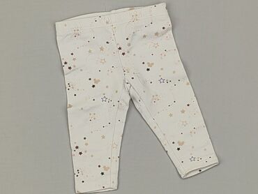białe legginsy: Legginsy, C&A, 0-3 m, stan - Dobry