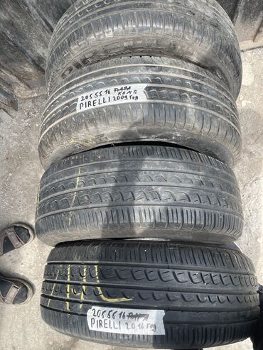 шыны на портер: Шины 205 / 55 / R 16, Лето, Б/у, Комплект, Легковые, Pirelli
