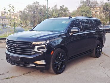 возможен обмен на дом: Chevrolet Tahoe: 2022 г., 6.2 л, Автомат, Бензин, Внедорожник