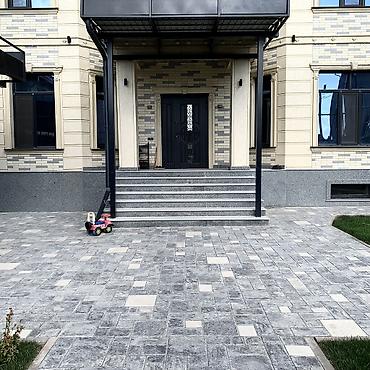 Фасадные работы: Утепление фасада, Фасадный декор, Монтаж декоративных элементов | Балясины, Молдинг | Сары-Таш, Гранит, Мрамор | Базальт Больше 6 лет опыта — 10