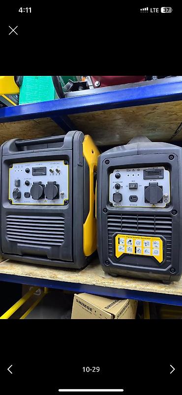 Генераторы: Генератор без звучные Инверторный KEMAGE, ROLF, DMAX, СМЕРЧ, ГЕРОЙ — 10