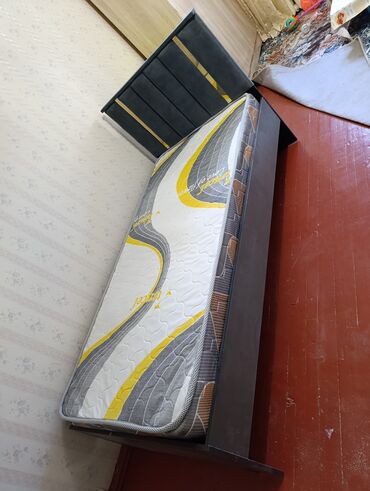 Односпальные кровати: Односпальная кровать, Новый, С матрасом, длина - 2 см — 7