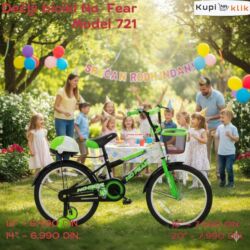 Dečiji bicikli: Dečiji bicikl No Fear – Model 721 - Veličine točkova: 12", 14", 16" — 9