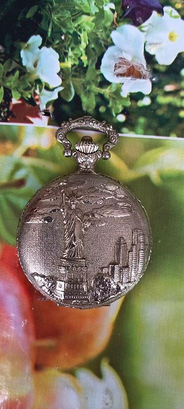 dekor güldan: MANIC cib saatı – antimaqnitik mexanizmli, qapaqlı (pocket watch) — 3