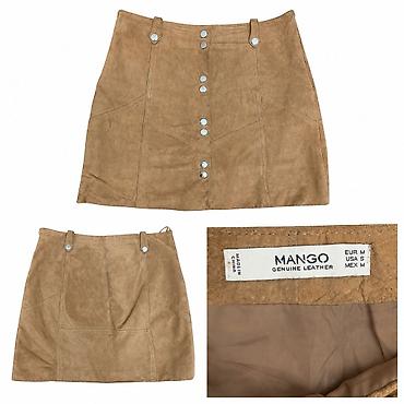 Mini Ətək, Mango, Dəri, M