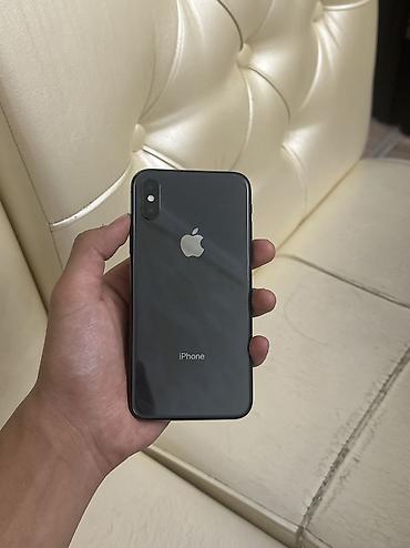 IPhone X, Б/у, 256 ГБ, Jet Black, 100 %