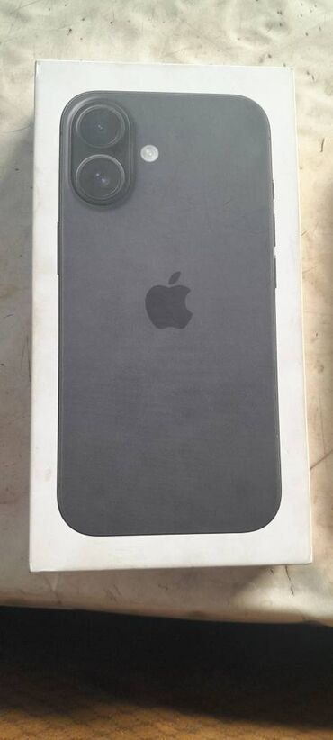 iohone 8: IPhone 16, 256 GB, Black Titanium, Barmaq izi, Face ID