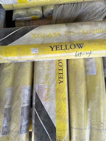 гиттер сетки: Стеклосетка фасадная XGLASS 145 (AC100) YELLOW в рулонах. - — 2