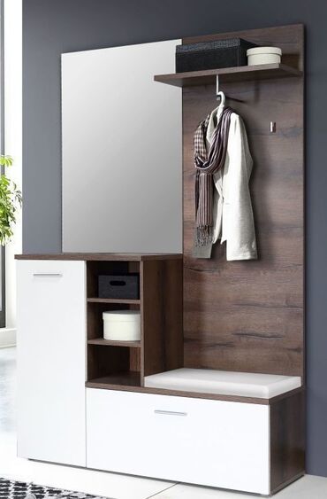 Sifarişlə dolablar: Düz dolab, Yataq otağı üçün, Paltar üçün, Açılan, Korpuslu, 5 qapı — 10