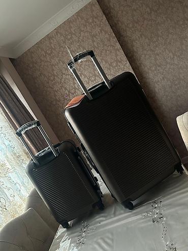 Çamadanlar: Sərnişin çamadanları dəsti – TRUE brendi - Rəng: tünd qəhvəyi/bronza — 2