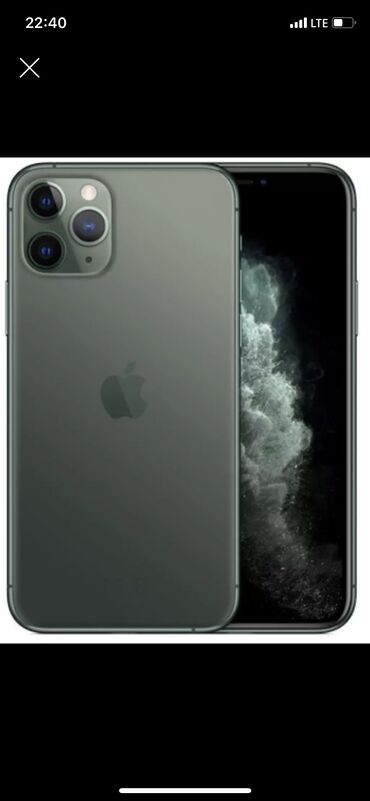 айфон 4s 4g: IPhone 11 Pro, Колдонулган, 64 ГБ, Жашыл