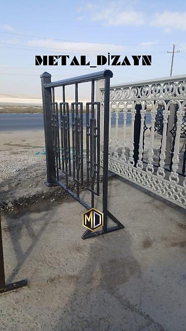 demir qapi bezekleri: Balkon məhəccəri, Alüminium, Pulsuz çatdırılma — 2