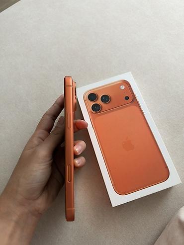 Уюлдук телефондор жана аксессуарлар: IPhone 17 Pro Max, Колдонулган, 512 ГБ, Ток сары, Коргоочу айнек, Каптама, Куту, 92 % — 3