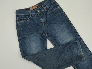 calvin klein spodnie jeans: Spodnie jeansowe, DenimCo, 10 lat, 140, stan - Dobry