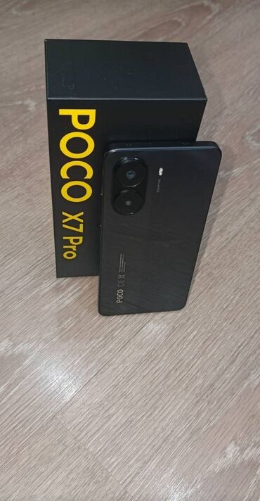 смарт чассы: Poco X7 Pro, 512 ГБ, цвет - Черный, 1 SIM, 2 SIM, eSIM