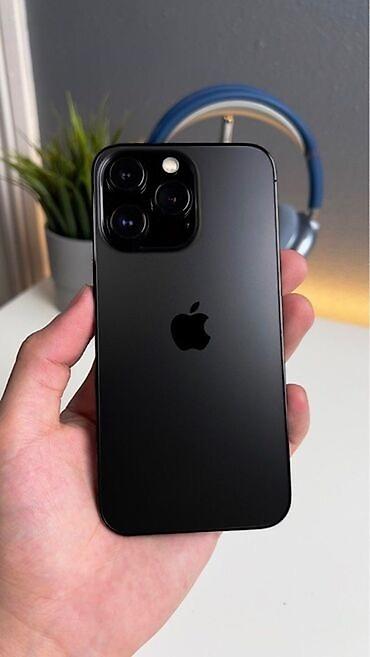 iphone 14 pro case: IPhone 14 Pro Max, 256 GB, Black Titanium, Face ID, Simsiz şarj — 3