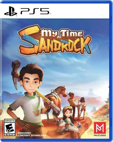 PS4 (Sony PlayStation 4): Оригинальный диск !!! My Time at Sandrock (PS5) — это приключенческая