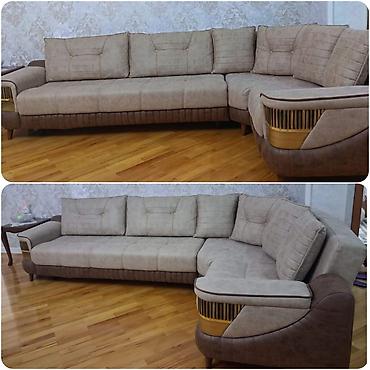 divan restoran: Künc divan satilir 650 azn. Yenidir.Acilir+bazalidir.Olcusu — 1