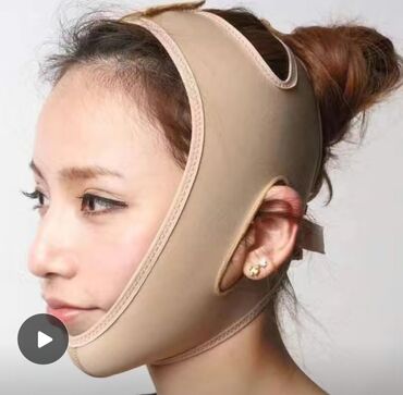 бандаж для лица: Компрессионный тканевый Бандаж для лица Тканевая маска-бандаж это