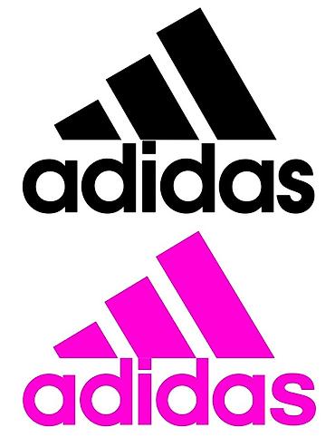 наклейки на чехол: Набор наклеек с логотипом adidas - Два варианта цвета: классический — 1