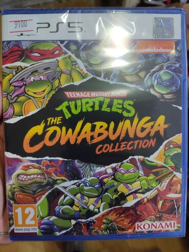 ninja turtles: Playstation 5 üçün turtles the cowabunga collection oyun diski. Tam
