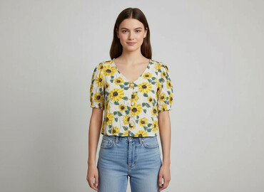 t shirty divided: Divided, Bluzka damska, rozmiar 2XS