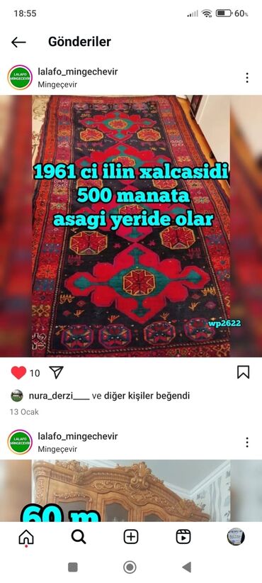 Xalçalar: Xalça Dekorativ, Kredit yoxdur