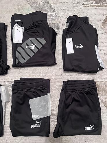 puma двойка: Мужской спортивный костюм, S, M, L, Puma, Новый, цвет - Черный, Самовывоз, Платная доставка — 6