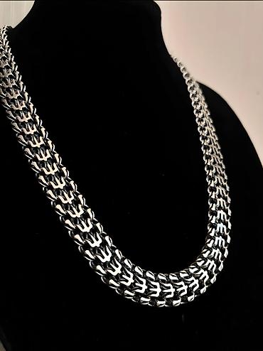 Серебряные браслеты: Браслет, Проба 960, Мужские, Новый — 2