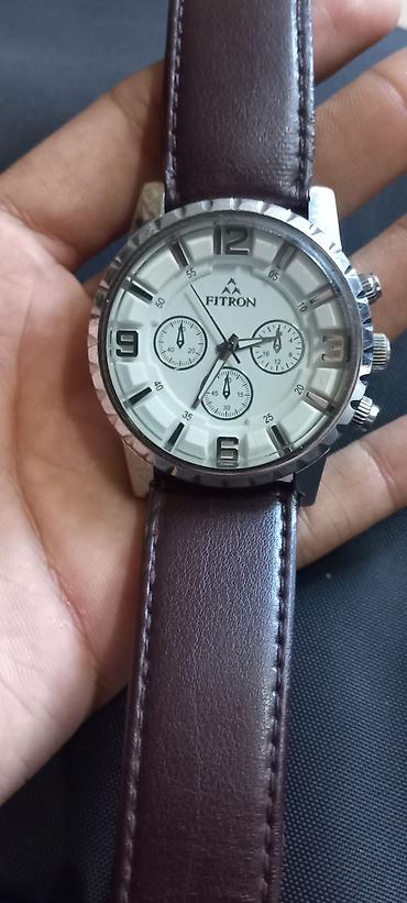 pull beer: FITRON Premium Chronograph Watch — классические мужские часы с — 4