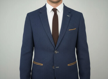 custom kurtki: Suit jacket for men, size L (EU 40)