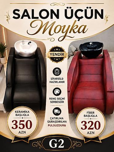 taxt satilir: Salon üçün Moyka – G2 model - Sifarişlə hazırlanır - Rəng seçimi — 1