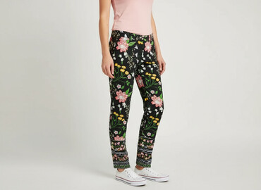 spodnie hello kitty xs: Old Navy, Spodnie materiałowe damskie, rozmiar XS