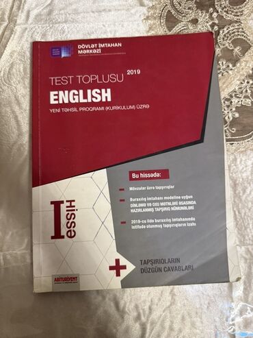 Testlər: İngilis dili Testlər 10-cu sinif, DİM, 1-ci hissə, 2019 il