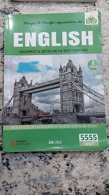 Məhsul: “ENGLISH – Qrammatik qeydlər və test toplusu” (I hissə)