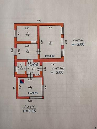 Продажа коттеджей и домов: ПРОДАЕТСЯ НЕБОЛЬШОЙ ДОМ общей площадью 54 кв.м с пристройкой на — 30