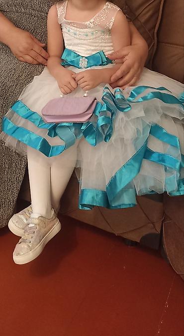 Детская одежда и обувь: Детское платье, Праздничное, 4 - 5 лет — 3
