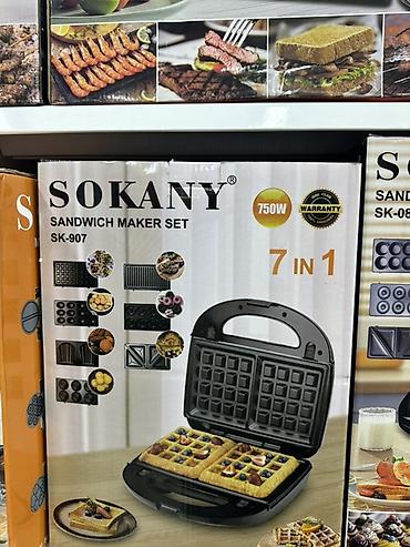 Мультигриль/сэндвич-мейкер SOKANY – наборы 3 в 1 и 7 в 1 Основные