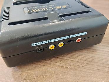 switch 2: Игровая приставка 8‑бит денди - CROWN в родной коробка, стародел, в — 2