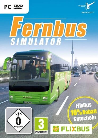 dvd za auto: FERNBUS SIMULATOR igra za pc (racunar i lap-top) ukoliko zelite da