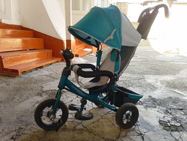 дордой каляска: Детский велосипед, 3-колесный, 4 - 6 лет, Для мальчика, Б/у