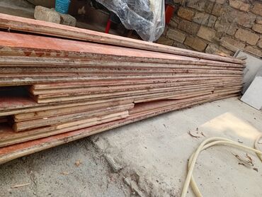 ikinci əl diklər: Fanera lövhələri dəsti - Material: çoxqatlı fanera - Rəng