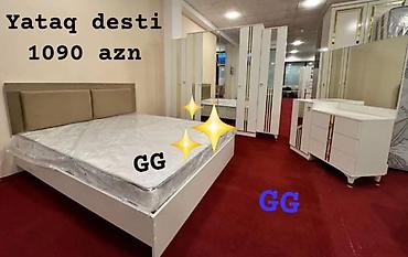 dəsti: Yataq dəsti – 1090 AZN Müasir dizaynlı komplekt: - Geniş iki nəfərlik — 1
