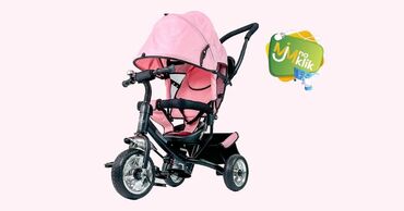 odeca za bebe devojcice: Tricikl "Simple" - 6400 Opis:: - Meko sedište, - Točkovi od EVA pene