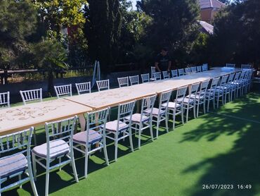 Dekorlar və bəzəklər: Kiraye stol stul Baki Şəhəri Daxili & Regiyonlara Servis — 19