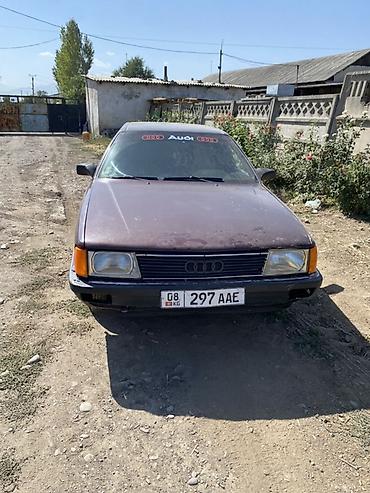 кона машина цена: Audi 100: 1987 г., 2.3 л, Кол менен иштөөчү, Бензин, Седан — 7