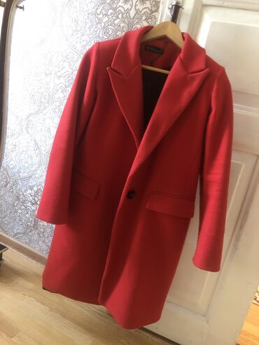 drap palto: Palto L (EU 40), rəng - Qırmızı